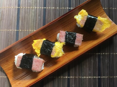 焼くだけ 簡単 スパム寿司 レシピ 作り方 By 和水屋 なごみや 楽天レシピ 焼くだけ 簡単 スパム寿司 レシピ 作り方 By 和水屋 なごみや 楽天レシピ